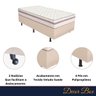 Cama Box Solteiro Colchão Molas Ensacadas Confortável Caribe - 3