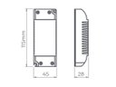 Ver imagem 2 de Fonte Profissional Para Led 12v 25w Ip 20 Stella STH8891