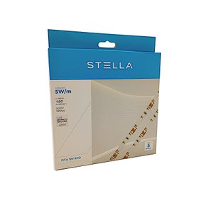 Fita 12V Eco 5W/m 450Lm IRC 70 5MT - 4000k STELLA STH7804/40