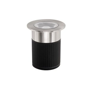 Embutido de Solo Focco Inox 5W 30° 3000K Ip67 320Lm Bivolt - Stella Sth8706/30