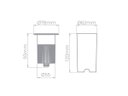 Ver imagem 4 de Embutido de Solo Focco 10W 12° 3000K IP67 400lm Bivolt - Stella STH8717/30