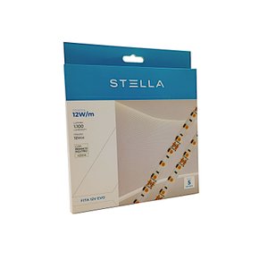 Fita 12V Eco 12W/m 1100Lm/m IRC 80 5MT -Stella - STH6810/40