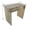 Mesa para Computador em Madeira Natural - 4