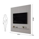 Ver imagem 7 de Painel Trento Ripado para Tvs até 75 Polegadas Bali