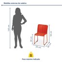 Ver imagem 3 de Cadeira Infantil Fronteira 555A Laranja