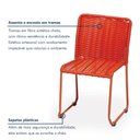 Ver imagem 6 de Cadeira Infantil Fronteira 555A Laranja