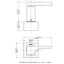 Ver imagem 2 de Acabamento para Registro Docol Kira (Fabrimar) 1" Lado Esquerdo Chrome