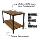 Ver imagem 2 de Banco Sapateira Porta De Casa Ferro E Madeira Natural