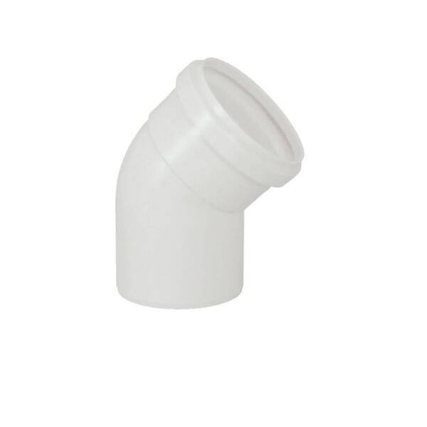 Joelho Esgoto 45º Branco - Krona, Tamanho: 50mm - 1