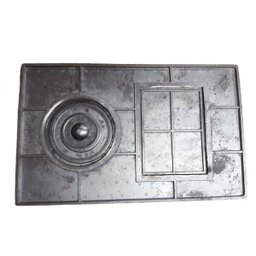 Chapa Fogão a Lenha 58 x 93cm Marmorite - Maestro - 2