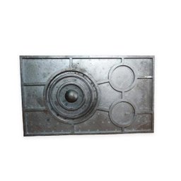 Chapa Fogão a Lenha 45 x 75cm Econômica - Maestro - 2 Chapa Fogão a Lenha 45 x 75cm Econômica - Maestro - 2