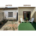 Ver imagem 4 de Tapete Decorativo de Grama Sintética - 100x200cm, 11mm