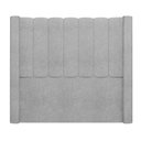 Ver imagem 6 de Cabeceira Casal King Cama Box 195cm Claire I02 Bouclê Cinza - Mpozenato