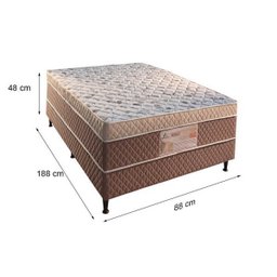 Cama Box Casal Ortopédico Rondoconfort Rondomóveis - 2