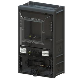 Caixa Padrão Medidor Energia Cmd3 Trifásico Preta - 3