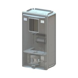 Caixa Padrão Medidor Energia Cmd3 Trifásico Preta - 1