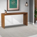 Ver imagem 5 de Aparador para Sala de Estar Flauer com Gravura Madeira Maciça Rustic Brown