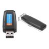 Mini Gravador de Voz Espião Pendrive Aceita Cartao Até 32Gb - 3