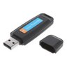 Mini Gravador de Voz Espião Pendrive Aceita Cartao Até 32Gb - 2