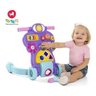 Andador Didático Infantil Bebê Piloto Menina Lilás - Calesita - 2