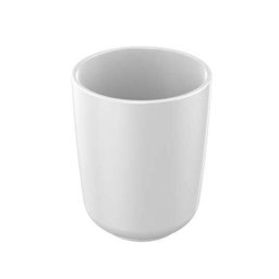 Porta Escovas Em Esmalte Branco Cerâmica Estilo Osaka - Yoi - 1