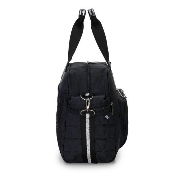 Kit Mala Maternidade com Rodinha e Bolsa Everyday Nylon Glow Preta - Masterbag Baby - 7