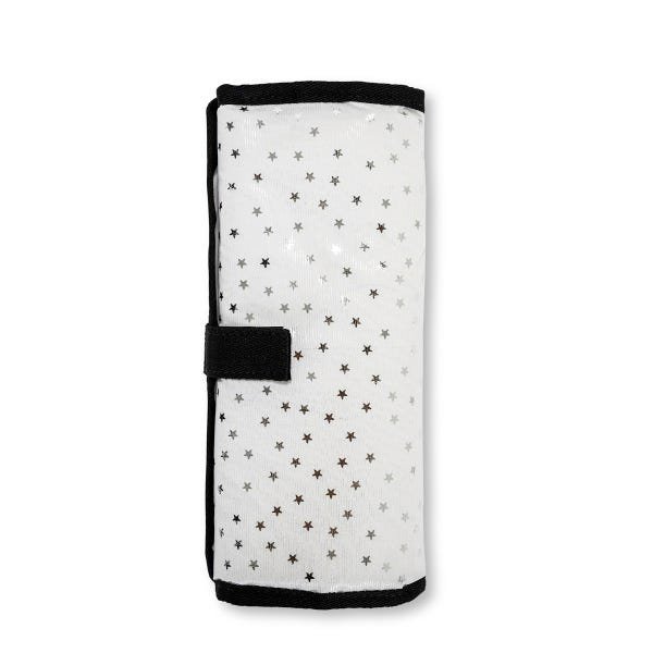 Kit Mala Maternidade com Rodinha e Bolsa Everyday Nylon Glow Preta - Masterbag Baby - 14