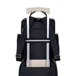 Kit Mala Maternidade com Rodinha e Bolsa Everyday Nylon Glow Preta - Masterbag Baby - 5