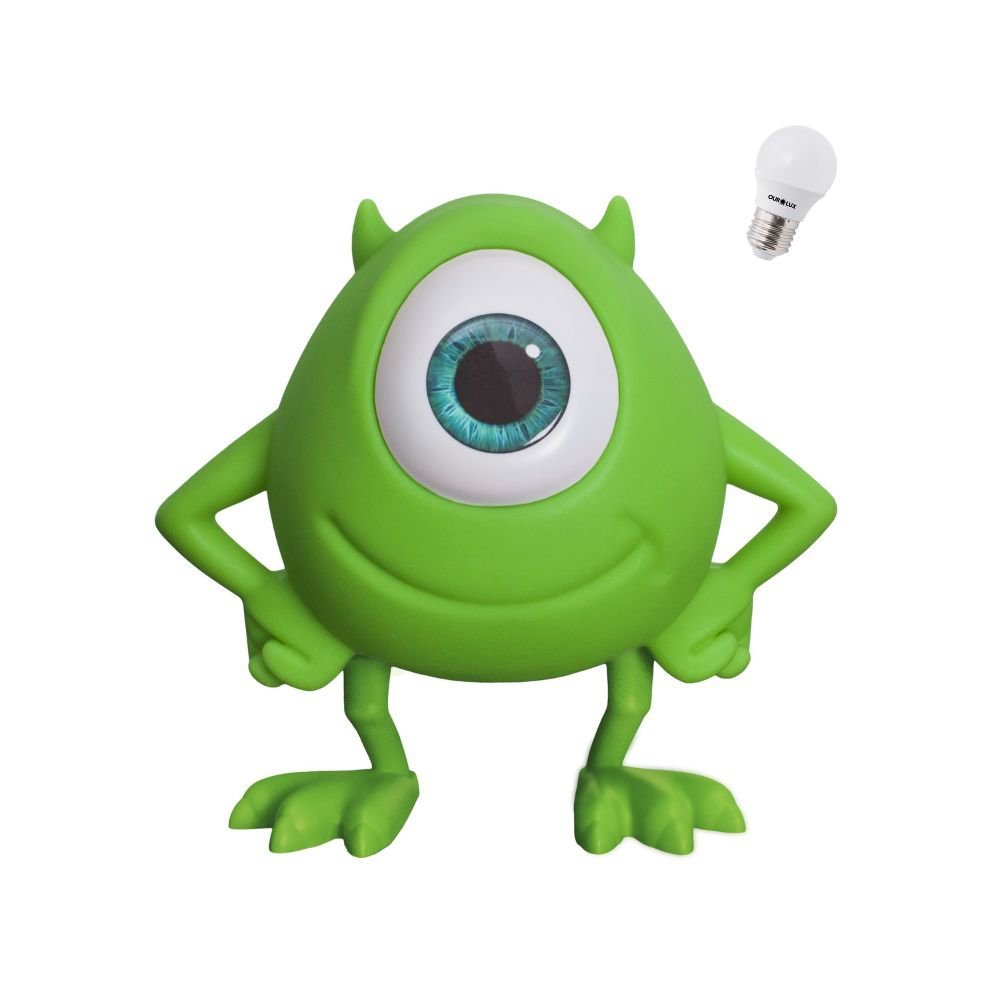 Luminária Infantil Usare Mike Wazowski Monstros S A Disney Pixar com Lâmpada LED - 2