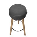 Ver imagem 3 de Kit 2 Banquetas Londres Cor Preto Salaone