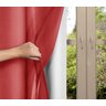 Cortina Blackout PVC com Voil Liso 1,80 M x 2,80 M Campari - Vermelho - 2