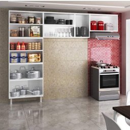 Cozinha Compacta 3 Peças sem Balcão Star Telasul - 3 Cozinha Compacta 3 Peças sem Balcão Star Telasul - 3