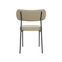 Ver imagem 7 de Cadeiras de Jantar Base Ferro Nile Kit 2 Pu Caramelo/linho A08 - D’Rossi