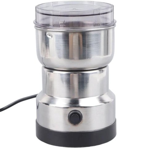 Moedor de Café e Grãos Elétrico Aço Inox 150ml 150W 110V Bene Casa