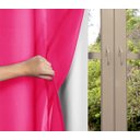 Ver imagem 2 de Cortina Blackout PVC com Voil Liso 2,50 M x 2,80 M Campari - Rosa-Escuro