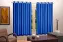 Ver imagem 2 de Cortina Blackout PVC com Voil Liso 2,50 M x 2,80 M Campari - Azul