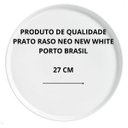 Ver imagem 2 de Prato Raso Stoneware Neo New White Porto Brasil Cerâmica Conjunto de Prato, Prato Raso, Stoneware, P