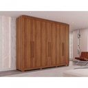Ver imagem 7 de Guarda-roupa Casal 6 Portas 6 Gavetas Órion Premium Salleto Cinamomo