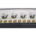 Ver imagem 2 de Cortina Para Cozinha Lisboa Branca Com Desenhos Variados: Branco 1