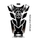 Ver imagem 2 de Combo Protetor Adesivo Tanque e Aro Moto Yamaha Fazer Prata/preto Cobra Motoparts Preto e Cinza