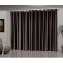 Ver imagem 1 de Cortina Blackout Tecido 3,00 x 2,60 Corta Luz Toque de Seda - Tabaco