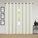 Ver imagem 1 de Cortina Roma 2,80 X 1,80 Metros Para Sala E Quarto Campari: Creme