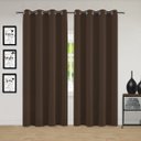 Ver imagem 1 de Cortina Roma 2,80 X 1,80 Metros Para Sala E Quarto Campari: Marrom