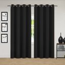 Ver imagem 1 de Cortina Roma 2,80 X 1,80 Metros para Sala e Quarto Campari: Preto