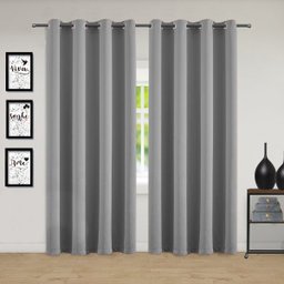 Cortina Roma 2,80 X 2,50 Metros Para Sala E Quarto Campari: Cinza - 2