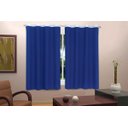 Ver imagem 1 de Cortina Maine Tecido Oxford 1,80m X 2,80m Campari Textil: Azul-marinho