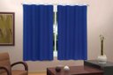 Ver imagem 1 de Cortina Maine Tecido Oxford 2,50m X 3,00m Campari Textil:Azul-marinho