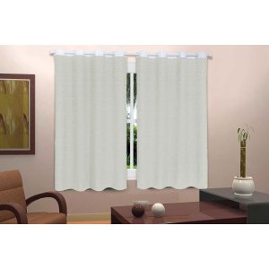 Cortina Maine Tecido Oxford 2,50m X 3,00m Campari Textil:Bege