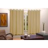 Cortina Blackout PVC com Voil Liso 2,50 M x 2,80 M Campari - Amarelo - 2