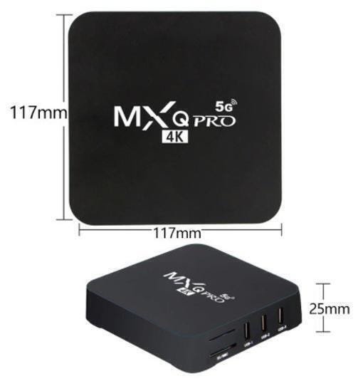 TV Box Mxq Pro 4K 5G 4Gb/64Gb Android 10.1 + Mouse - 4